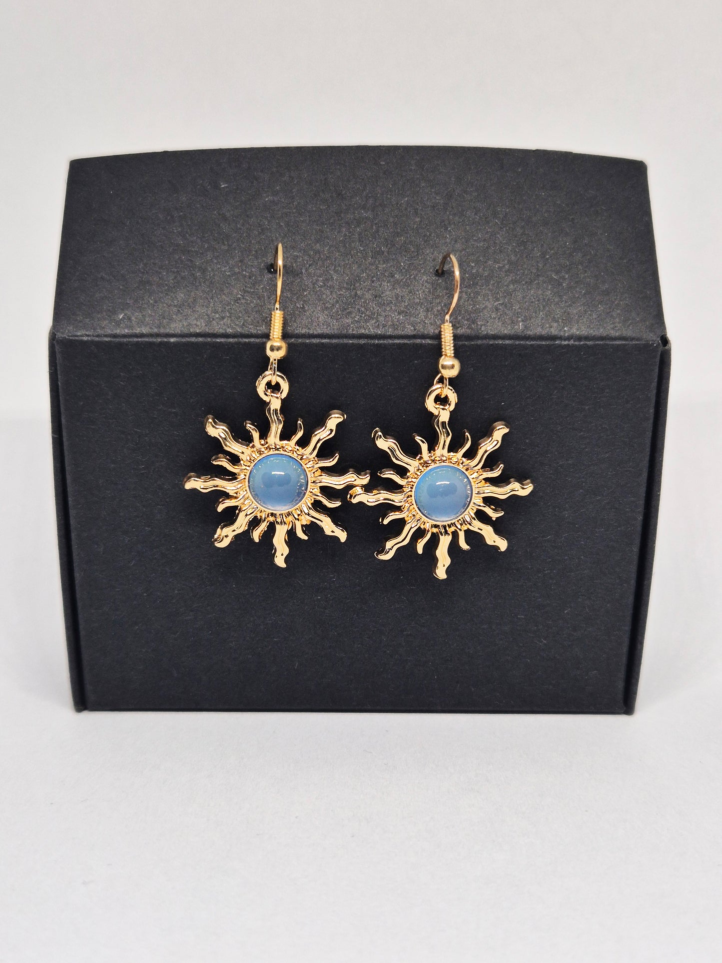 Örhängen Sol Ljusblå