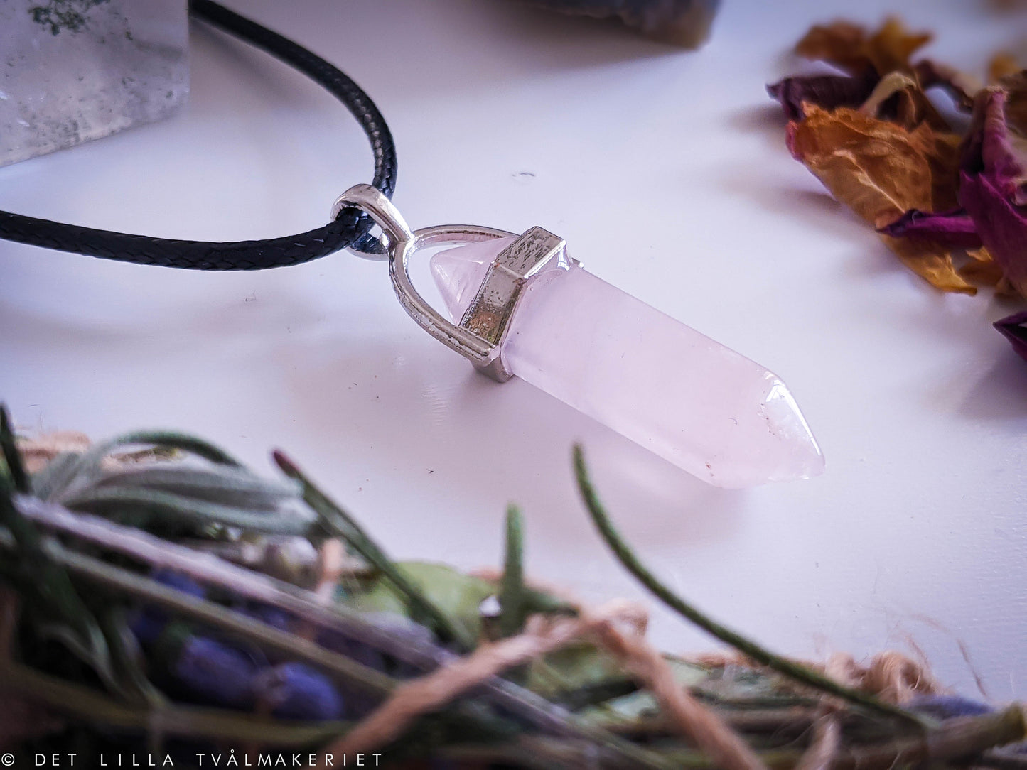 Rose Quartz Halsband