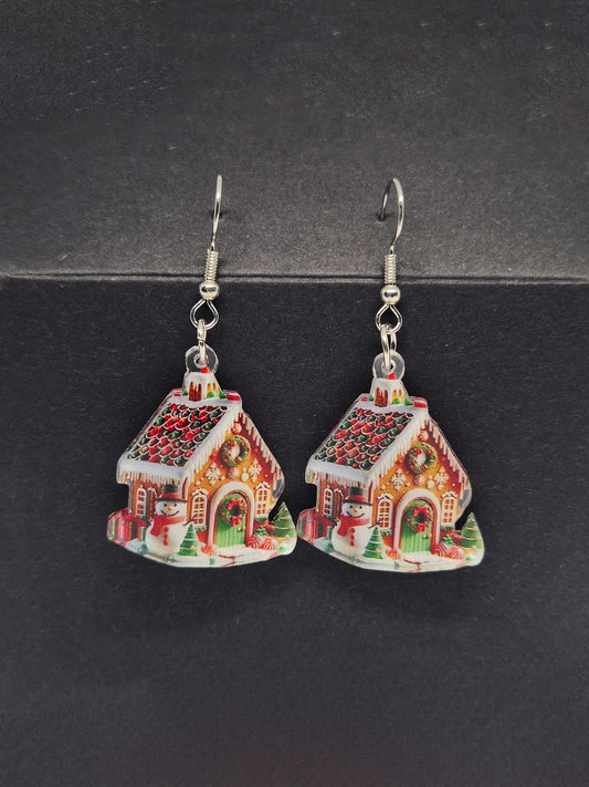 Örhängen Pepparkakshus